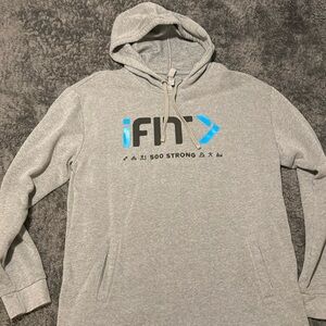 IFIT 500 Strong - gray - XL - Hoodie